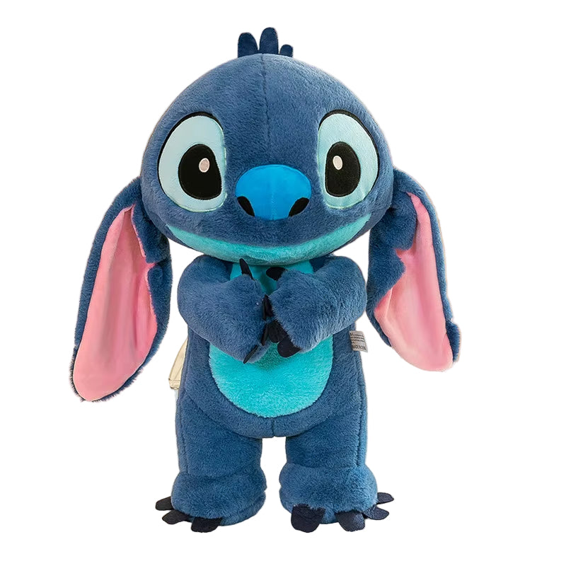 32Cm Kawaii Lilo Stitch Soft Plush Toy Doll Blue Color Stuffed Figure Plushie Children Gifts