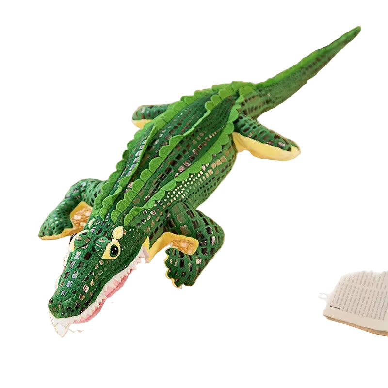 70/90Cm Crocodile Plush Toy Stuffed Animal Realistic Alligator Plushie Dolls Ceative Soft Pillow Friend Birthday Xmas Gifts