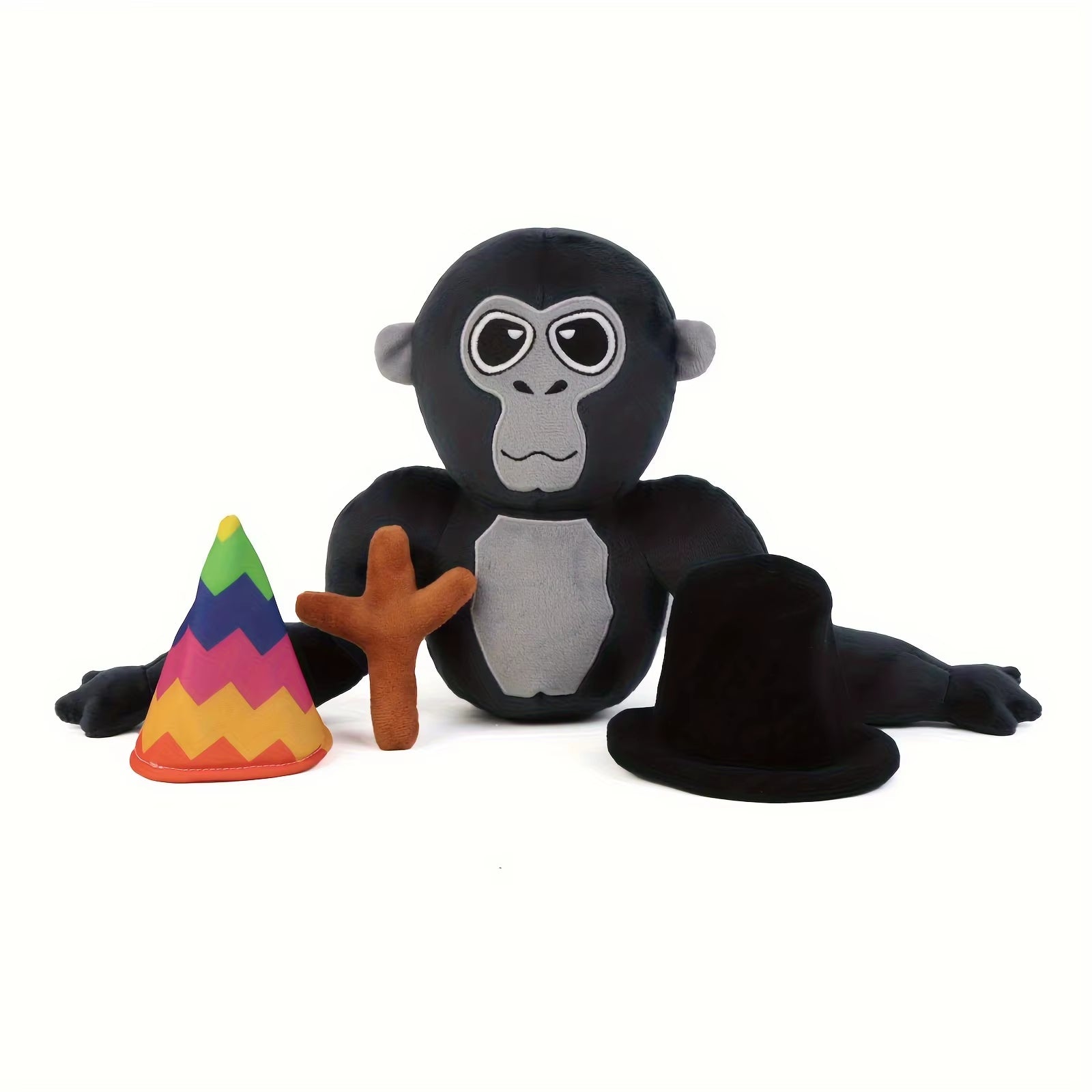 HATEEMO Gorilla Tag Plush, Gorilla Tags Stuffed Animal Plushie for Game Lovers and Kids Friends, Birthday for Game Fans