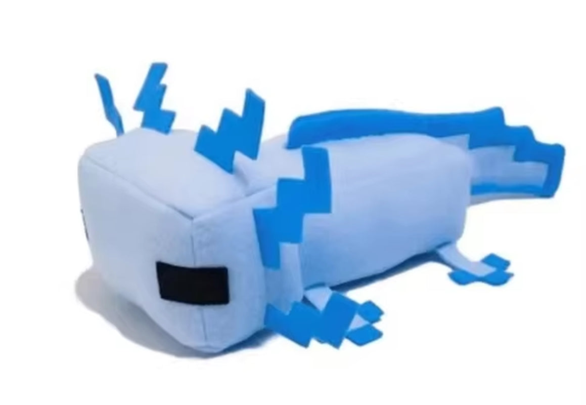 25Cm Cute Stand Axolotl Stuffed Animal Plush Toy Pink Axolotl Plushie Pillow Doll Kids Birthday Gift Home Decoration