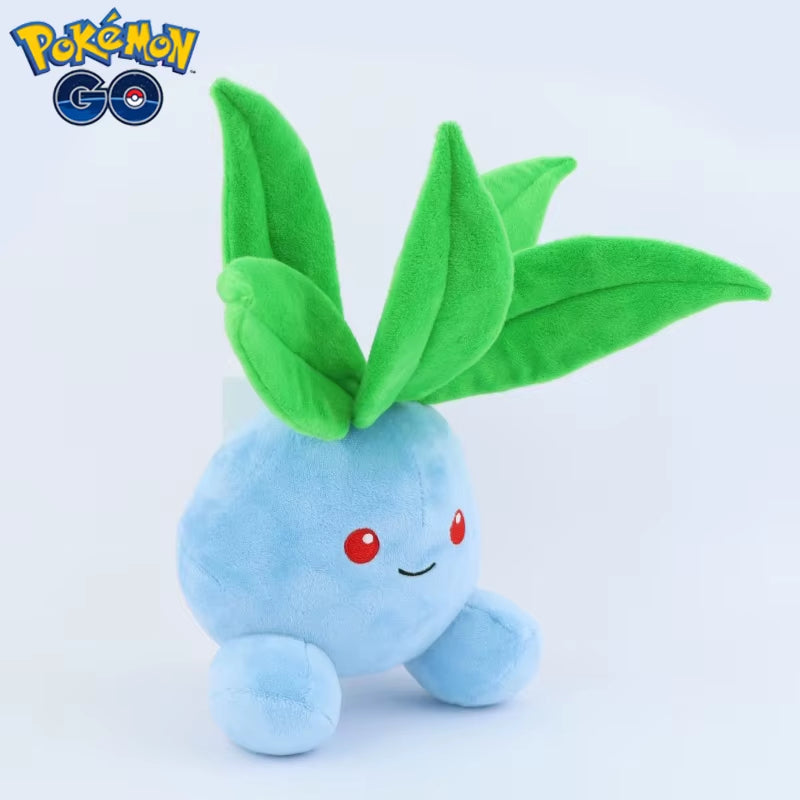 25-30Cm New Cute Pokemon Oddish Plush Toy Anime Oddish Doll Cartoon Pokemon Plant Oddish Plushie Kids Birthday Gift Room Decor