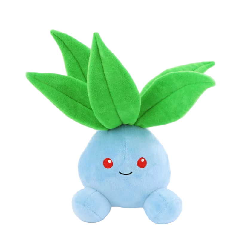 25-30Cm New Cute Pokemon Oddish Plush Toy Anime Oddish Doll Cartoon Pokemon Plant Oddish Plushie Kids Birthday Gift Room Decor